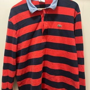 Black and Red Lacoste jersey XL
